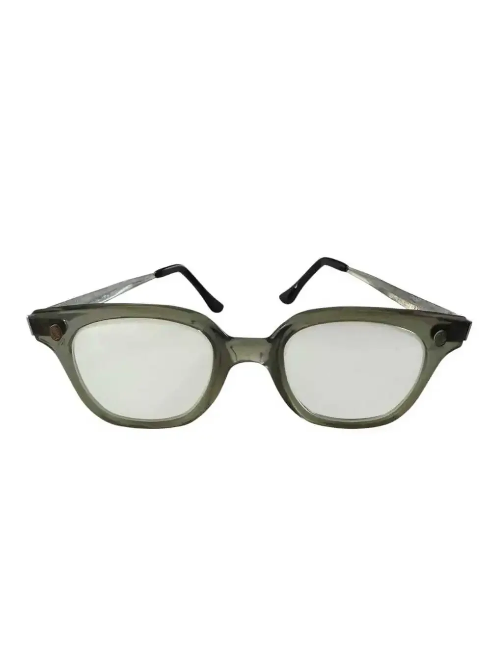 Vintage 50s Fendall Safety Eyeglasses Sunglasses, MCM Eyewear, Smokey Gray